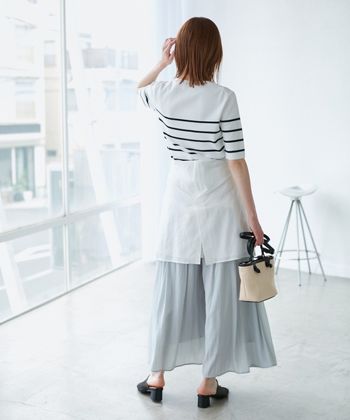 ROPE' PICNIC（ロペピクニック）の「ノットハンドルキャンバスコンビミドルトート＆ショルダーバッグ（トートバッグ・レディース・ブラック/ブラウン・FREE）」の21枚目の写真