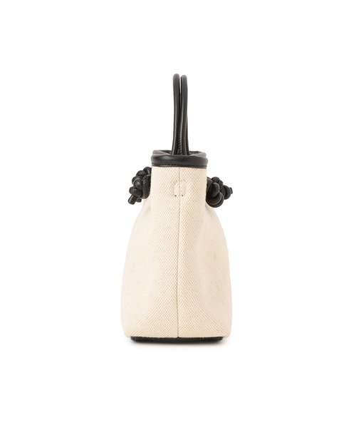 ROPE' PICNIC（ロペピクニック）の「ノットハンドルキャンバスコンビミドルトート＆ショルダーバッグ（トートバッグ・レディース・ブラック/ブラウン・FREE）」の14枚目の写真