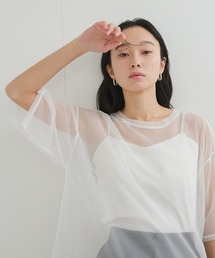 STAR&STRIPE（スターアンドストライプ）の「【STAR＆STRIPE(スター&ストライプ)】SHEER TEE（Tシャツ/カットソー）」