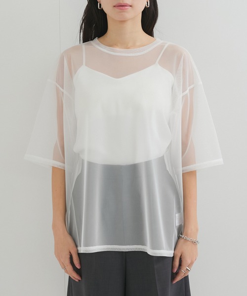 STAR＆STRIPE(スター&ストライプ)】SHEER TEE（Tシャツ
