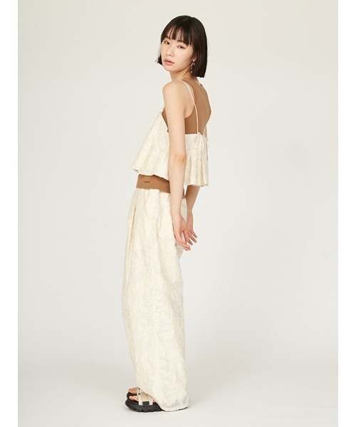 emmi(エミ)の「タックビスチェ(シャツ/ブラウス・レディース・アイボリー/ブラック/インディゴブルー・FREE)」の13枚目の写真