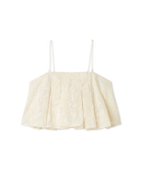 emmi(エミ)の「タックビスチェ(シャツ/ブラウス・レディース・アイボリー/ブラック/インディゴブルー・FREE)」の16枚目の写真