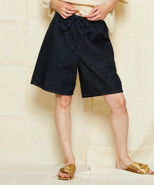 【USA製】　Lee リー　ペインター　ショーツ　デニム　ショートパンツ M 古着 リー Lee DUNGAREES デニムペインターショーツ ハーフ