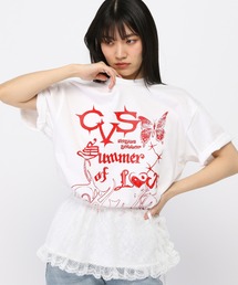 Cavish（カビシ）の「【UNISEX】CAVISH／SOL T（Tシャツ/カットソー）」