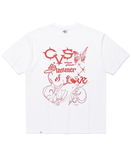 Cavish（カビシ）の「【UNISEX】CAVISH／SOL T（Tシャツ/カットソー・レディース・ホワイト/ブラック/イエロー・MEDIUM/LARGE）」の4枚目の写真