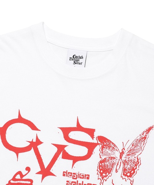 Cavish（カビシ）の「【UNISEX】CAVISH／SOL T（Tシャツ/カットソー・レディース・ホワイト/ブラック/イエロー・MEDIUM/LARGE）」の6枚目の写真