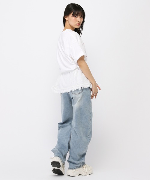 Cavish（カビシ）の「【UNISEX】CAVISH／SOL T（Tシャツ/カットソー・レディース・ホワイト/ブラック/イエロー・MEDIUM/LARGE）」の19枚目の写真