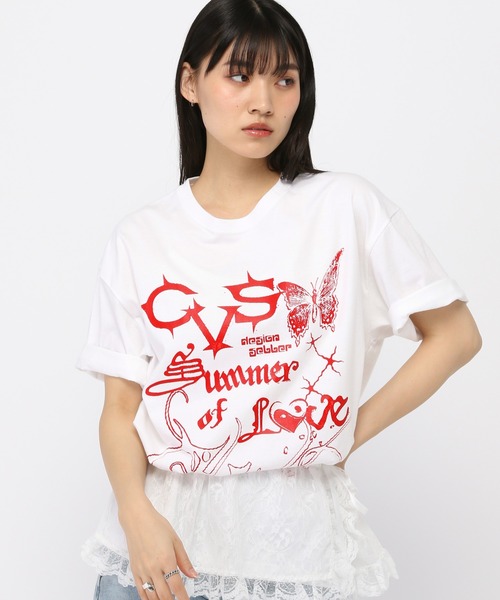 Cavish（カビシ）の「【UNISEX】CAVISH／SOL T（Tシャツ/カットソー・レディース・ホワイト/ブラック/イエロー・MEDIUM/LARGE）」の21枚目の写真