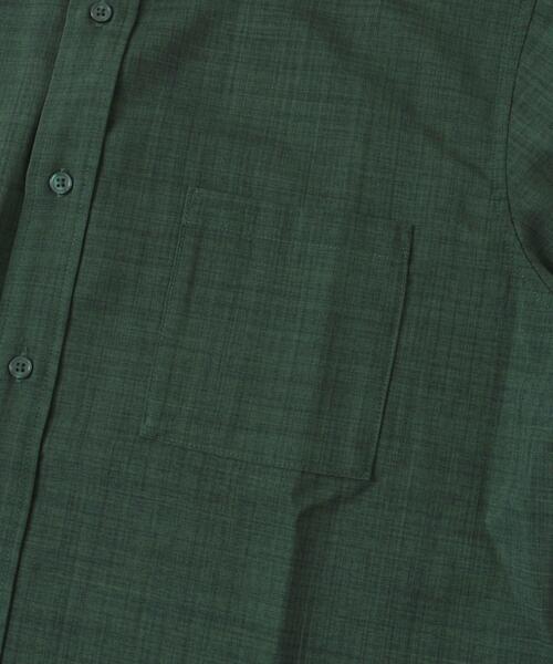 ITEMS URBANRESEARCH（アイテムズ アーバンリサーチ）の「『イージーケア/速乾/UVカット』『セットアップ対応』クイックドライリネンタッチ半袖シャツ（シャツ/ブラウス・メンズ・ブラウン/グリーン/ブラック/チャコールグレー・MEDIUM/LARGE）」の18枚目の写真