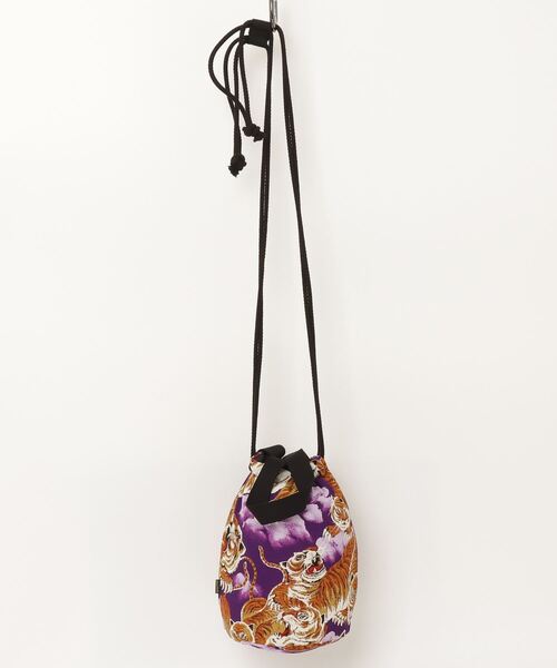 HOUSTON（ヒューストン）の「HOUSTON / 【日本製】R/V 百虎EFFECT BAG / 6882（ショルダーバッグ・レディース・グリーン/オレンジ/イエロー/グレー/ネイビー/パープル/ブラック・ONESIZE）」の13枚目の写真