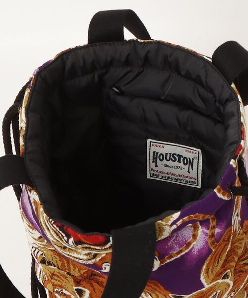 HOUSTON（ヒューストン）の「HOUSTON / 【日本製】R/V 百虎EFFECT BAG / 6882（ショルダーバッグ・レディース・グリーン/オレンジ/イエロー/グレー/ネイビー/パープル/ブラック・ONESIZE）」の14枚目の写真