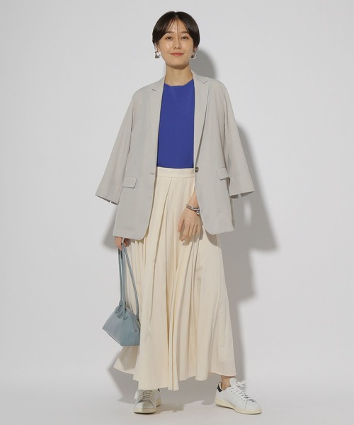 Elura（エルーラ）の「サラサラタッチ総針プルオーバー/321519（ニット/セーター・レディース・アイボリー/ブルー/ネイビー/ブラック/ダークブラウン・MEDIUM/LARGE）」の13枚目の写真