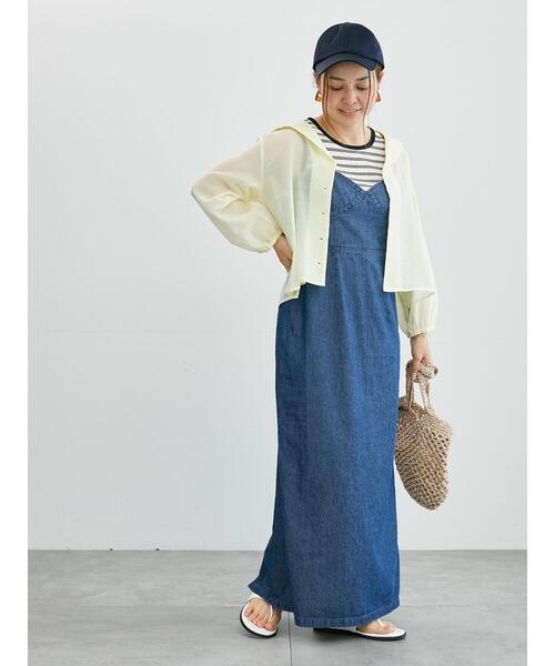 Lugnoncure(ルノンキュール)の「マルチボーダータンクトップ《2025summer catalog item》(タンクトップ・レディース・オレンジ/ブルー/ブラック・F)」の6枚目の写真