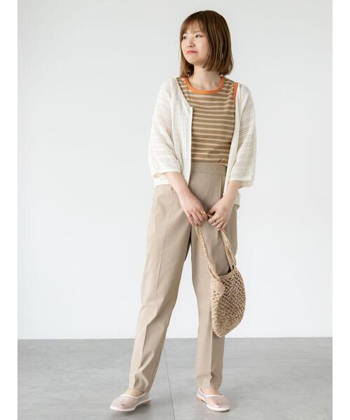 Lugnoncure(ルノンキュール)の「マルチボーダータンクトップ《2025summer catalog item》(タンクトップ・レディース・オレンジ/ブルー/ブラック・F)」の9枚目の写真