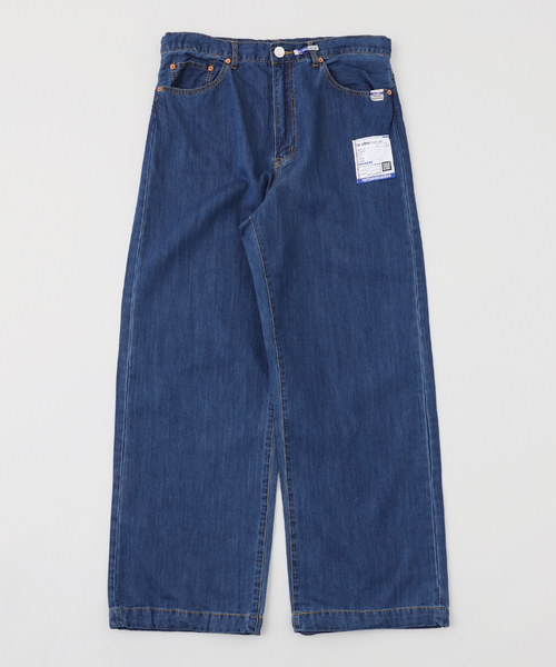 BAYCREW'S DEPO(ベイクルーズデポ)の「IN STRU(MEN-TAL) / インストルメンタル COTTON TENSEL DENIM BAGGY PANTS(デニムパンツ・メンズ・ブルー/ブラック・48/46)」の2枚目の写真