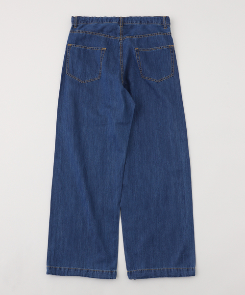 BAYCREW'S DEPO(ベイクルーズデポ)の「IN STRU(MEN-TAL) / インストルメンタル COTTON TENSEL DENIM BAGGY PANTS(デニムパンツ・メンズ・ブルー/ブラック・48/46)」の3枚目の写真