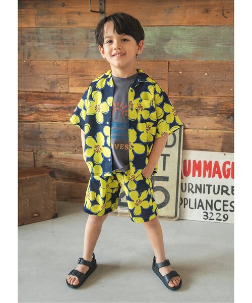 BREEZE(ブリーズ)の「【吸水速乾/リンク】イージーケア リゾートパンツ(その他パンツ・キッズ・ベージュ/ネイビー/オフホワイト/サーモンピンク/グリーン・90/100/110/120/80/130/140)」の16枚目の写真