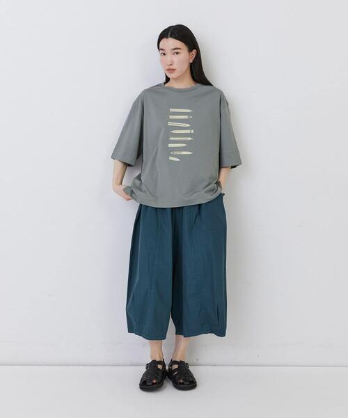 conges payes ADIEU TRISTESSE(コンジェ ペイエ アデュートリステス)の「ワイドサルエルパンツ(その他パンツ・レディース・インディゴブルー/グリーン/ブラウン/ブラック・38)」の9枚目の写真