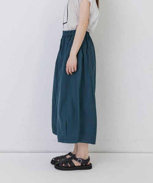 conges payes ADIEU TRISTESSE(コンジェ ペイエ アデュートリステス)の「ワイドサルエルパンツ(その他パンツ・レディース・インディゴブルー/グリーン/ブラウン/ブラック・38)」の12枚目の写真