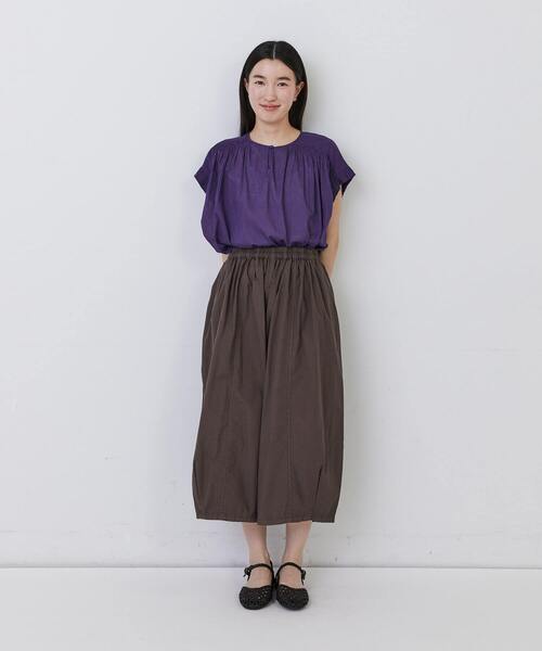 conges payes ADIEU TRISTESSE(コンジェ ペイエ アデュートリステス)の「ワイドサルエルパンツ(その他パンツ・レディース・インディゴブルー/グリーン/ブラウン/ブラック・38)」の14枚目の写真