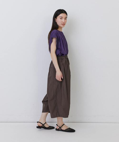 conges payes ADIEU TRISTESSE(コンジェ ペイエ アデュートリステス)の「ワイドサルエルパンツ(その他パンツ・レディース・インディゴブルー/グリーン/ブラウン/ブラック・38)」の15枚目の写真