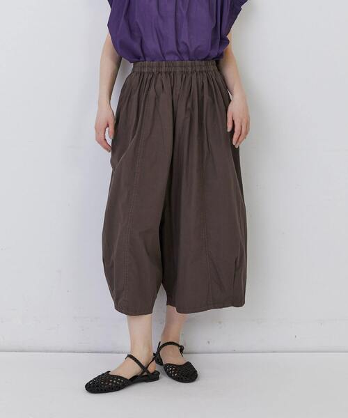 conges payes ADIEU TRISTESSE(コンジェ ペイエ アデュートリステス)の「ワイドサルエルパンツ(その他パンツ・レディース・インディゴブルー/グリーン/ブラウン/ブラック・38)」の18枚目の写真