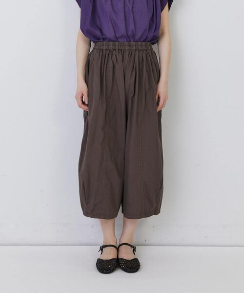 conges payes ADIEU TRISTESSE(コンジェ ペイエ アデュートリステス)の「ワイドサルエルパンツ(その他パンツ・レディース・インディゴブルー/グリーン/ブラウン/ブラック・38)」の19枚目の写真