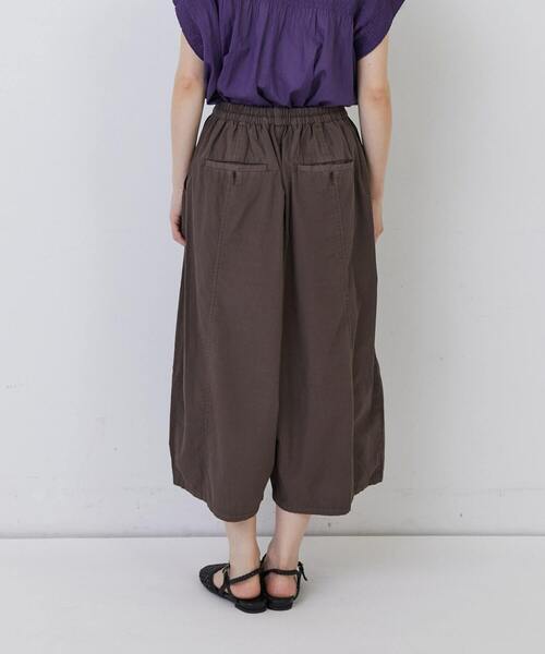 conges payes ADIEU TRISTESSE(コンジェ ペイエ アデュートリステス)の「ワイドサルエルパンツ(その他パンツ・レディース・インディゴブルー/グリーン/ブラウン/ブラック・38)」の21枚目の写真