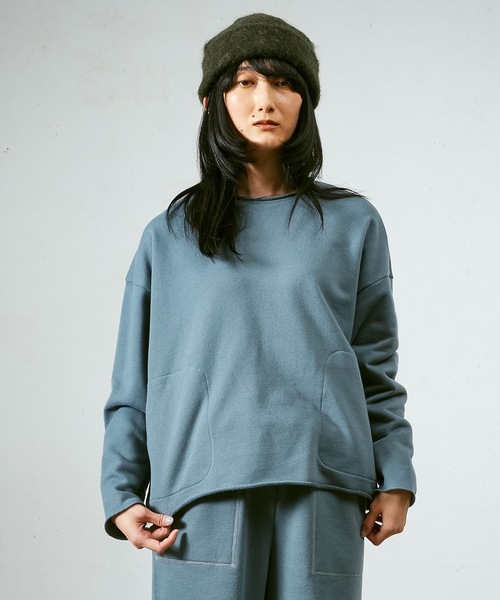Dulcamara（ドゥルカマラ）の「カットオフSWプルオーバー（スウェット・メンズ・ブルー/ブラック/パープル・0/1）」の3枚目の写真