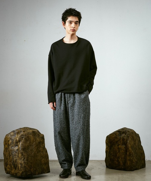 Dulcamara（ドゥルカマラ）の「カットオフSWプルオーバー（スウェット・メンズ・ブルー/ブラック/パープル・0/1）」の4枚目の写真