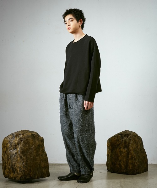 Dulcamara（ドゥルカマラ）の「カットオフSWプルオーバー（スウェット・メンズ・ブルー/ブラック/パープル・0/1）」の6枚目の写真