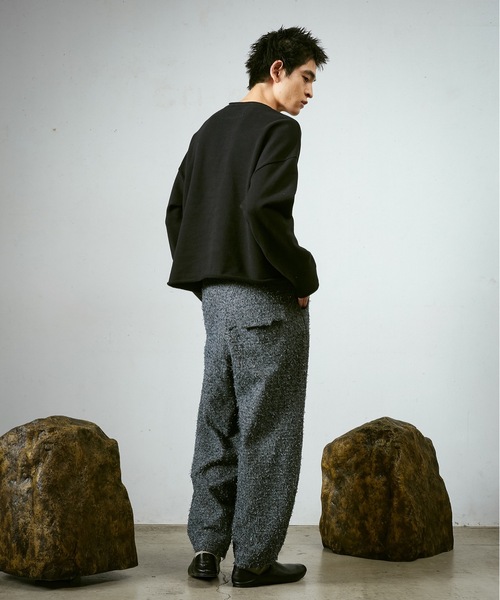 Dulcamara（ドゥルカマラ）の「カットオフSWプルオーバー（スウェット・メンズ・ブルー/ブラック/パープル・0/1）」の7枚目の写真