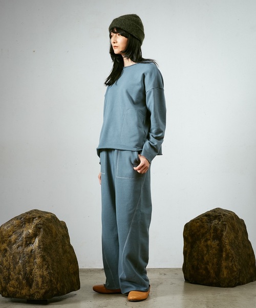 Dulcamara（ドゥルカマラ）の「カットオフSWプルオーバー（スウェット・メンズ・ブルー/ブラック/パープル・0/1）」の8枚目の写真