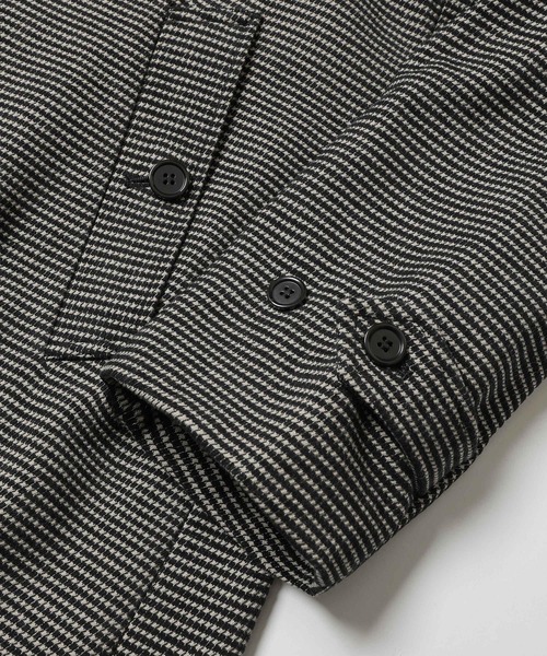 MR.OLIVE（ミスターオリーブ）の「PERSIL MOLE CHECK / BALMACAAN COAT（ステンカラーコート・メンズ・ブラック系その他/ネイビー・SMALL/MEDIUM/LARGE）」の20枚目の写真