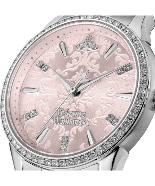 Vivienne Westwood(ヴィヴィアンウエストウッド)の「「Vivienne Westwood/ヴィヴィアン・ウエストウッド」リトル ウォレス - レディース シルバー ブレスレット(アナログ腕時計・レディース・シルバー系/シルバー系1・32mm)」の8枚目の写真