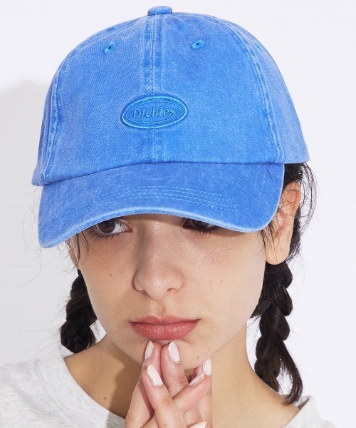 Dickies(ディッキーズ)の「【DICKIES/ディッキーズ】コットンキャップ/80972900/カジュアル/コットン100/ワンポイント/ユニセックス【WEB限定】(キャップ・レディース・グリーン/ブラウン/ブルー/ブラック/アイボリー・フリー)」の5枚目の写真