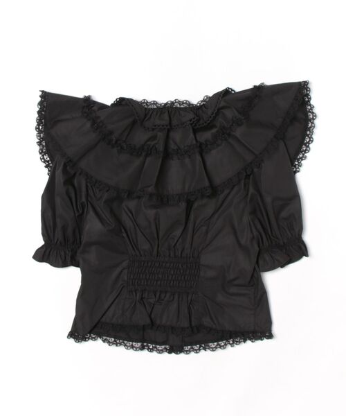 Jamie エーエヌケー（ジェイミーエーエヌケー）の「ケープゴシックブラウス（シャツ/ブラウス・レディース・ブラック/ホワイト・M）」の13枚目の写真