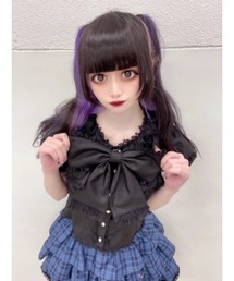 ケープゴシックブラウス