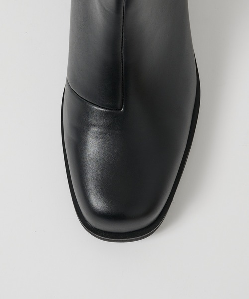 STUDIOUS(ステュディオス)の「SQUARE TOE CHELSEA BOOTS(ブーツ・メンズ・ブラック・1/2/3)」の11枚目の写真