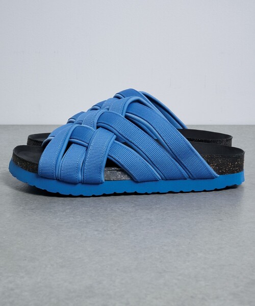 PUBLIC TOKYO（パブリックトウキョウ）の「メッシュコルクベッドサンダル（サンダル・メンズ・ブルー/グレイッシュベージュ/ブラック・1/2）」の21枚目の写真