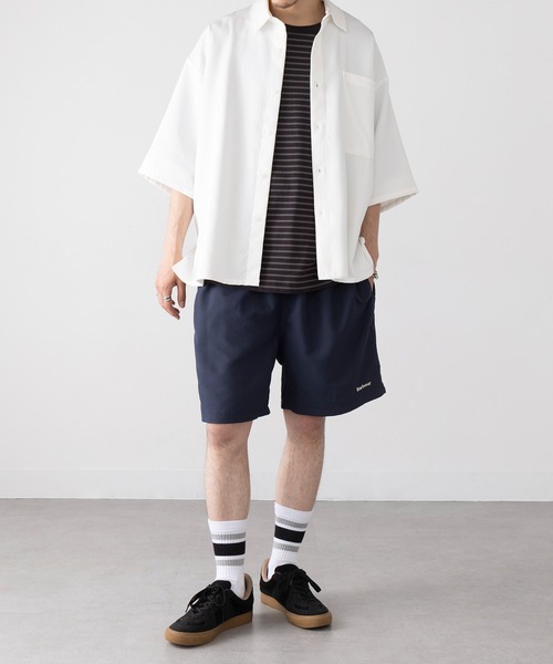 Barbour（バブアー）の「【Barbour】barbour staple logo 7' swim short（その他パンツ・メンズ・ネイビー/ブラック・XXL/XL/L/M/S）」の8枚目の写真