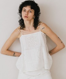 CREDONA | CUTWORK LACE CAMI/カットワークレースキャミ(Tシャツ/カットソー)