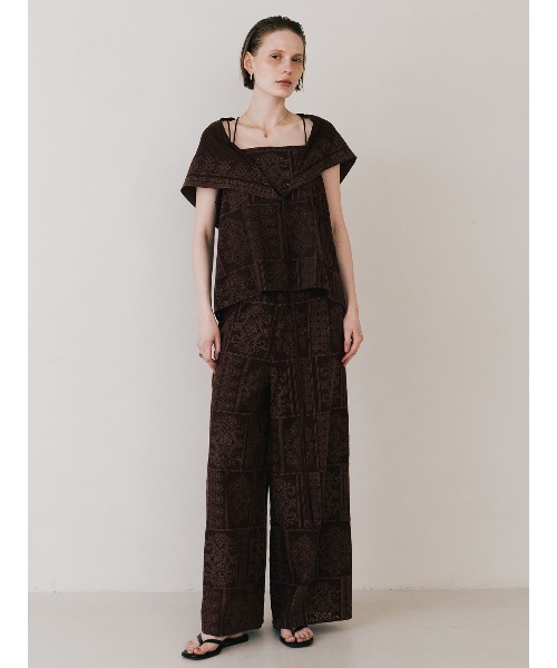 CUTWORK LACE CAMI/カットワークレースキャミ（Tシャツ