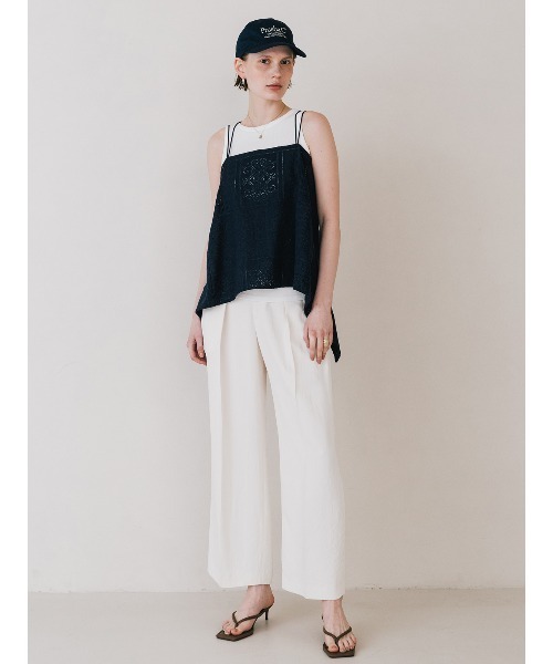 CUTWORK LACE CAMI/カットワークレースキャミ（Tシャツ