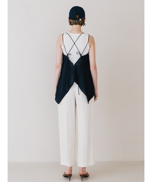 tシャツ CUTWORK LACE CAMI/カットワークレースキャミ レディース CUTWORK LACE CAMI/カットワークレースキャミ（Tシャツ