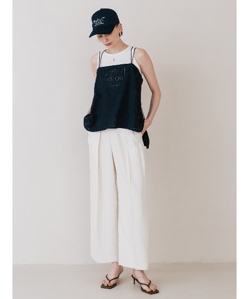tシャツ CUTWORK LACE CAMI/カットワークレースキャミ レディース CUTWORK LACE CAMI/カットワークレースキャミ（Tシャツ