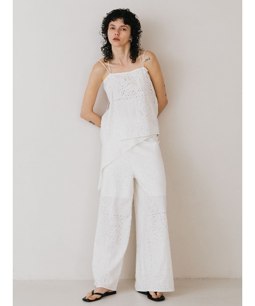 tシャツ CUTWORK LACE CAMI/カットワークレースキャミ レディース CUTWORK LACE CAMI/カットワークレースキャミ（Tシャツ