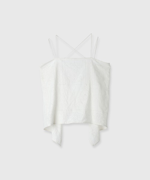 tシャツ CUTWORK LACE CAMI/カットワークレースキャミ レディース CUTWORK LACE CAMI/カットワークレースキャミ（Tシャツ