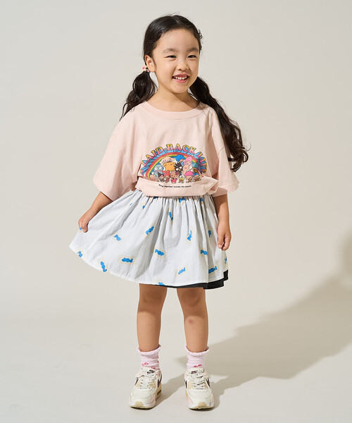 FREAK'S STORE(フリークスストア)の「SANRIO/サンリオ <サイズ展開追加>サンリオキャラクターズ レインボーロックTシャツ(Tシャツ/カットソー・レディース・オフホワイト/レモンイエロー/ピンク/チャコール・フリ-/X-SMALL/X-LARGE)」の22枚目の写真