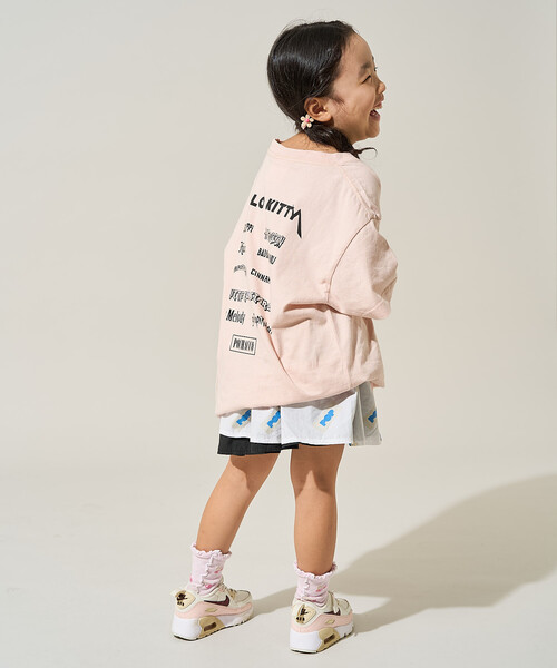 FREAK'S STORE(フリークスストア)の「SANRIO/サンリオ <サイズ展開追加>サンリオキャラクターズ レインボーロックTシャツ(Tシャツ/カットソー・レディース・オフホワイト/レモンイエロー/ピンク/チャコール・フリ-/X-SMALL/X-LARGE)」の19枚目の写真